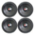 Kit 4 alto falante woofer etm exp 12 polegadas lt 250w 4 ohms