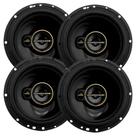 Kit 4 Alto-Falantes 6 Hurricane Aurum 240W Preto Kit 4 Alto-Falantes 6 Hurricane Aurum 240W Preto