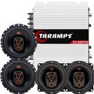 Kit 4 Alto Falantes 6trms80 + 5trms80 + Módulo Taramps Ts400