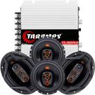 Kit 4 Alto Falantes 6trms80 + 69qdm120 Módulo Taramps Ts400 Kit 4 Alto Falantes 6trms80 + 69qdm120 Módulo Taramps Ts400