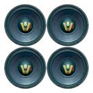 Kit 4 alto falantes compet woofer 12 pol 200w 4 ohms preto pp
