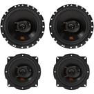 Kit 4 Alto Falantes JBL 5 e 6 Polegadas 6TRFX55 e 5TRFX55 Triaxial 220W 4 Ohms