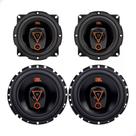 Kit 4 Alto Falantes JBL 6 e 5 Polegadas Multisystem 80w Rms 4 Ohms Triaxial 6TRMS80 e 5TRMS80