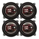 Kit 4 Alto Falantes Triaxiais Bravox B3X50X 200 Watts Rms