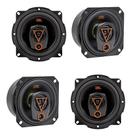 Kit 4 Alto Falantes Triaxiais JBL 4TRMS80 + 5TRMS80 - 80 Watts Rms