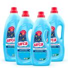 Kit 4 Amaciante Urca Brisa Azul 2l