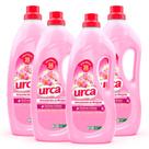 Kit 4 Amaciante Urca Floral Rosa 2l