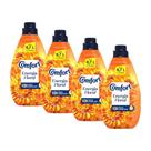 Kit 4 Amaciantes Concentrados Comfort Hydra Sérum 1.5L cada