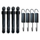Kit 4 Amortecedor + 4 Mola Para Lava e Seca Samsung WD136