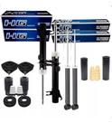 Kit 4 amortecedor batente coxim rolamento completo fiesta Kit 4 amortecedor batente coxim rolamento completo fiesta