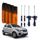 Kit 4 Amortecedor c/Barra Fiat Mobi 16/24 Original Cofap