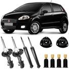 Kit 4 Amortecedor Punto 2007 A 2014 Dianteiro Traseiro