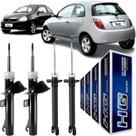 Kit 4 Amortecedores Ford Ka 1997 até 2008 Nakata Original Kit 4 Amortecedores Ford Ka 1997 até 2008 Nakata Original