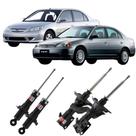 Kit 4 Amortecedores Kayaba Originais Honda Civic 2001 A 2006