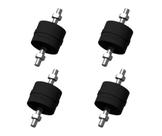 Kit 4 Antivibratório Coxim A3 P/ Parafuso M6 Vibra Stop