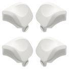 Kit 4 Apoio Descanso de Cabeça para Pure Spa Ofurô Intex