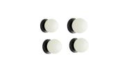 Kit 4 Arandela Slim Globo 10 Jabuticaba Preto Fosco Kit 4 Arandela Slim Globo 10 Jabuticaba Preto Fosco