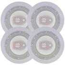 Kit 4 Arandelas Bravox Alto Falante 6 Polegadas Som Abimente