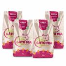 Kit 4 Areia Higienica Biodegradavel Gato Mia 2kg Graos Finos Kit 4 Areia Higienica Biodegradavel Gato Mia 2kg Graos Finos