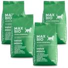Kit 4 Areia para Gato Biodegradável Mandioca Max Bio 8kg Kit 4 Areia para Gato Biodegradável Mandioca Max Bio 8kg