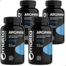 Kit 4 Arginina 480 Cápsulas Pré Treino Puro Aminoácido Natural LArginina Caps Suplemento Dose Atletas