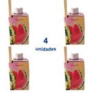 Kit 4 Aromatizador Ambiente de Melancia de 280ml Difusor Vareta da Luz Aromas - Envio Já