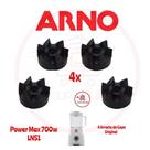 Kit 4 Arraste do Copp Liquidificador Arno Power Max 700w LN51
