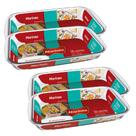 Kit 4 Assadeira Retangular 2,9L Grande Marinex