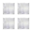 Kit - 4 Assadeiras Forma Bandeja Estampada Alumínio 35cm X 35cm Prp-004 Fc4emv - Imeca