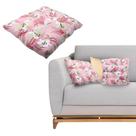Kit 4 Assento Para Cadeira Futon 40x40cm Cores Variadas Estampadas