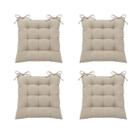 KIT 4 Assentos Almofadas Futon Cadeira Cheia Decorativa Sofá Poltrona Cama Fita Para Amarrar 40x40cm KIT 4 Assentos Almofadas Futon Cadeira Cheia Decorativa Sofá Poltrona Cama Fita Para Amarrar 40x40cm