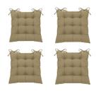 KIT 4 Assentos Almofadas Futon Cadeira Grande Cheia Decorativa Sofá Poltrona Fita De Amarrar 40x40cm KIT 4 Assentos Almofadas Futon Cadeira Grande Cheia Decorativa Sofá Poltrona Fita De Amarrar 40x40cm