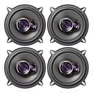 Kit 4 Auto Falante Pioneer 5 Pol Ts-1360br Triaxial 50w Rms