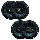 Kit 4 Auto Falantes Bravox 6 Polegadas revo 6 280wrms total