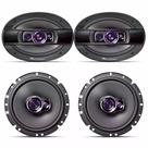 Kit 4 Auto Falantes para Carro Par 6x9 Polegadas Modelo TS6960BR mais Par 6 Polegadas Modelo TS1760BR Som Automotivo