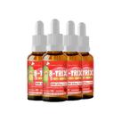 Kit 4 B-TRIX Vitamina B12 Infantil 3x20ml Morango Flora Nativa