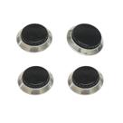 Kit 4 Bacia 4 Espalhador Fogão Dako Luna c/ automático