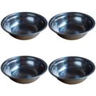 Kit 4 Bacia Tigela Em Inox 23 cm Capacidade Para 1,3 Litros