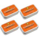 Kit 4 Balas Barkleys Gengibre Ginger 50 Gramas