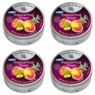 Kit 4 Balas Frutas Zero Açucar Tropical Fruit Cavendish 175G Kit 4 Balas Frutas Zero Açucar Tropical Fruit Cavendish 175G
