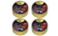 Kit 4 Balas Wild Berry Cavendish & Harvey Lata 200 Gramas Kit 4 Balas Wild Berry Cavendish & Harvey Lata 200 Gramas
