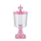 Kit 4 Baleiros Grego Com Tampa Bomboniere Cristal Potiche Decorativo