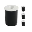 Kit 4 Balizador Nano Vision Redonda 2w 3000k Brc Opus
