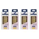 Kit 4 Bandagem Elástica 15cm x 1,30m Atadura Alta compressão Ortopédica Enfermagem inchaços varizes Famara