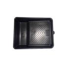 Kit 4 Bandeja Plástica para Pintura 18cm - 1 Litro Preta