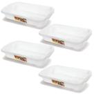 Kit 4 Bandejas Organizadoras Multiuso 3 Litros Em Plástico
