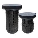 Kit 4 Banqueta Banco Preto Retrátil Ajustável Portátil Com Alça Pesca Camping Kit 4 Banqueta Banco Preto Retrátil Ajustável Portátil Com Alça Pesca Camping