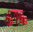 Kit 4 Banqueta Plastica Multiuso Para Praia Piscina Coragem