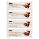 Kit 4 Barra de Proteína Dux Proteibar Chocolate e Amendoim 20g de Proteína com 60g