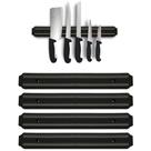 Kit 4 Barra Magnetica Suporte De Parede P/ Facas Ferramentas